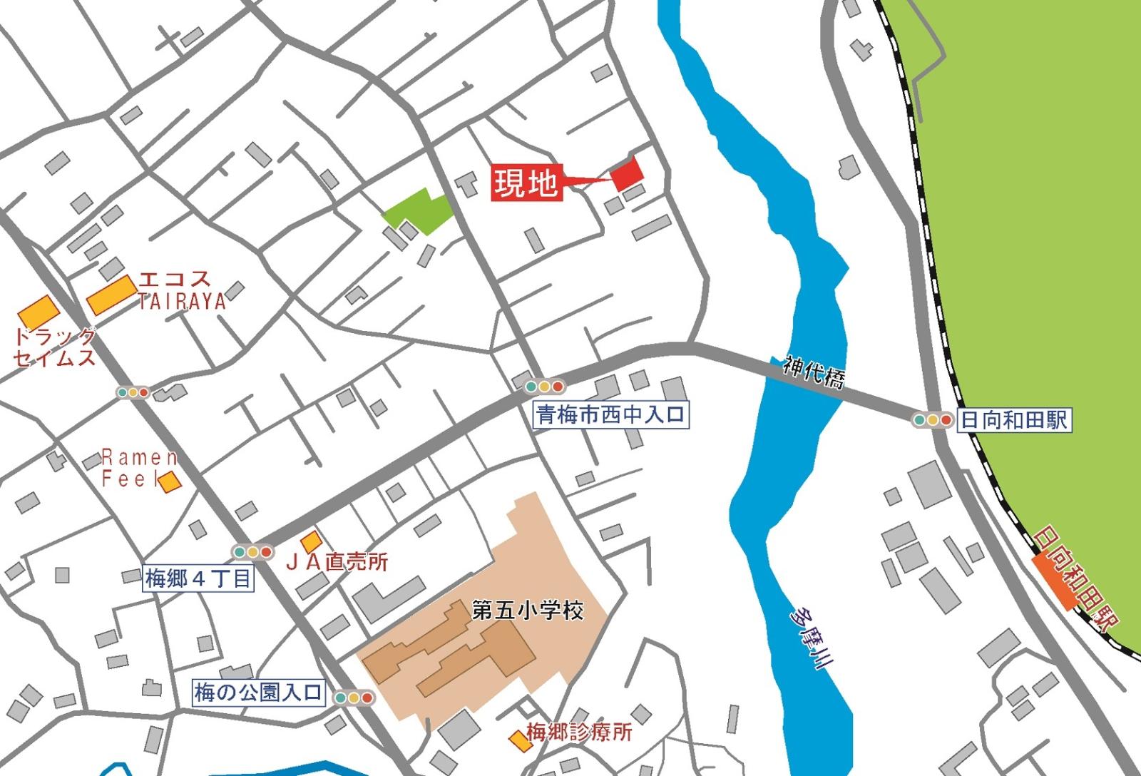 アクセス地図